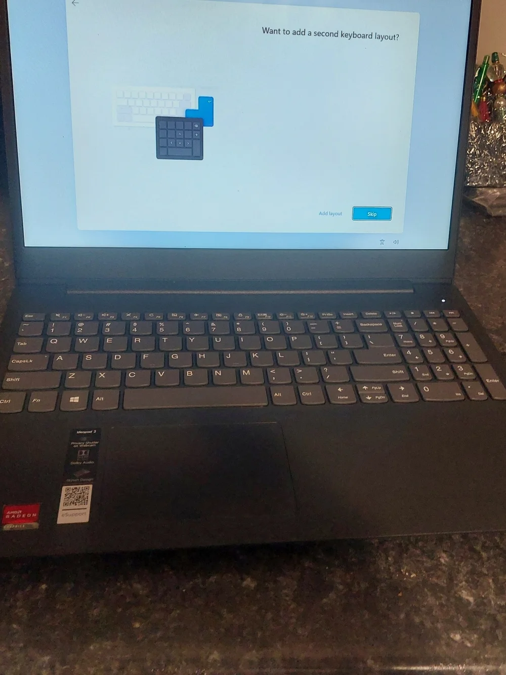 Lenovo IdeaPad 3 Laptop 15.6 HD Touchscreen